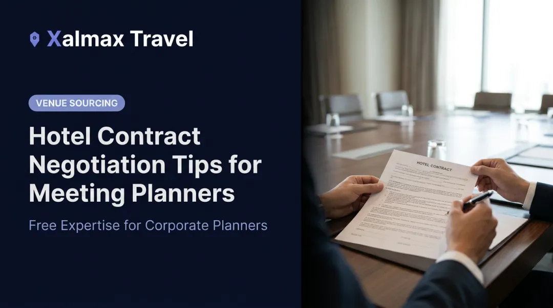 Hotel Contract Negotiation Tips for Meeting Planners