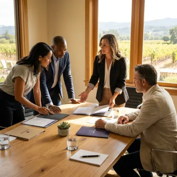 Corporate retreat venue in Napa and Sonoma wine country