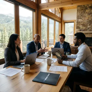 Corporate team building retreat in Colorado