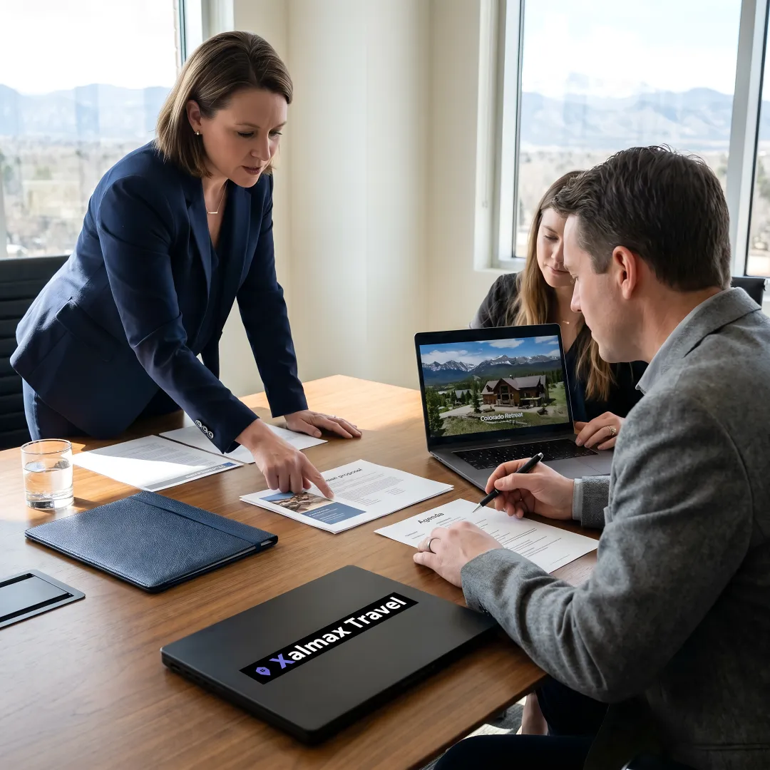 Corporate retreat planning session