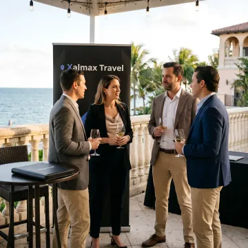 Corporate incentive trip event in Miami