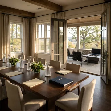 Private estate venue for a company retreat near Gallatin