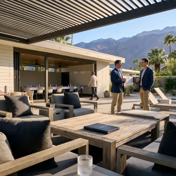 Corporate retreat venue in Palm Springs