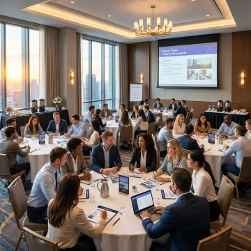 Corporate team building event venue
