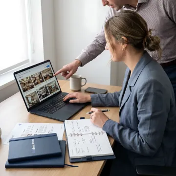 Corporate venue sourcing process