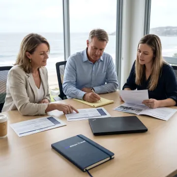 Corporate retreat planning session