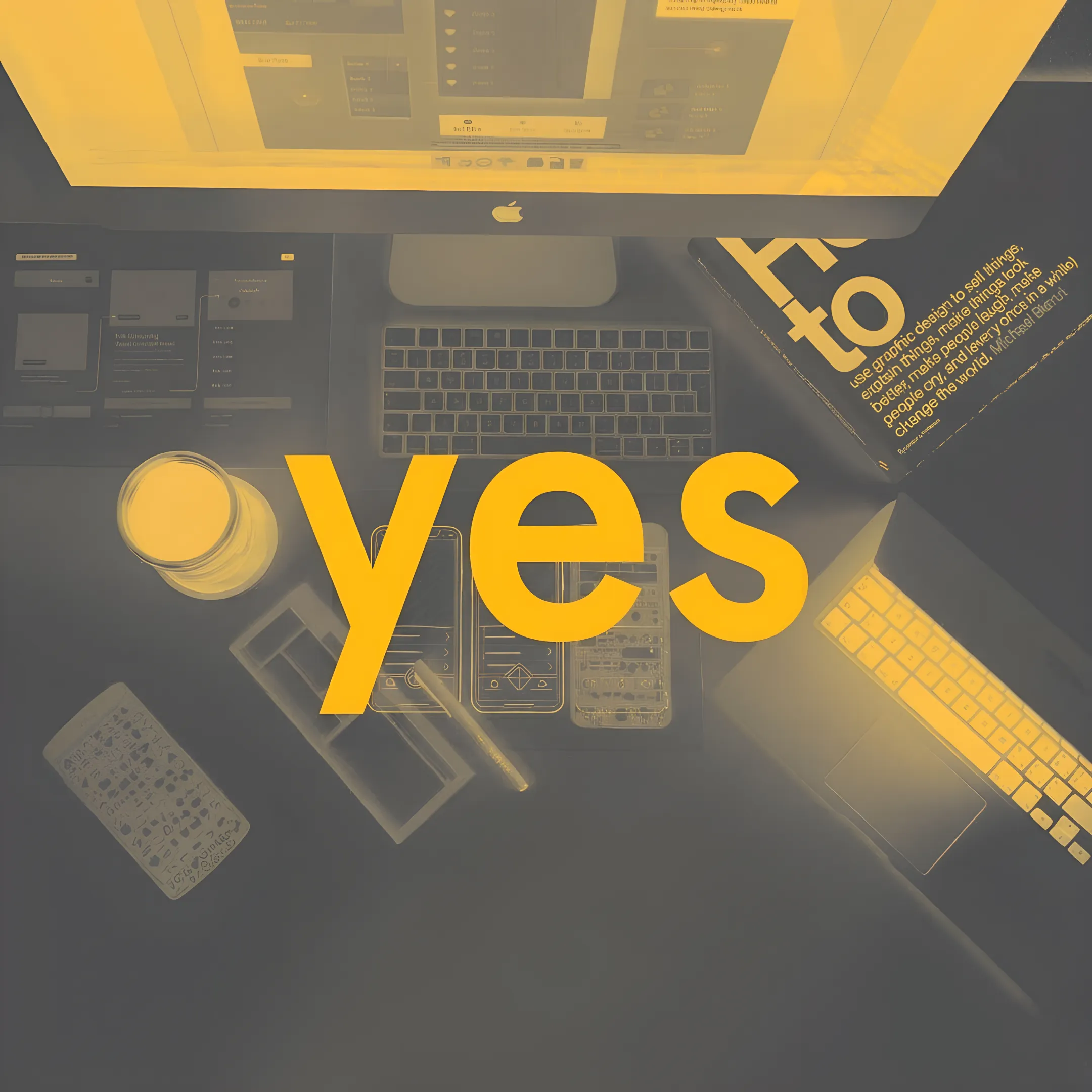 UX designer analyzing B2B SaaS wireframes and data workflows on a monitor