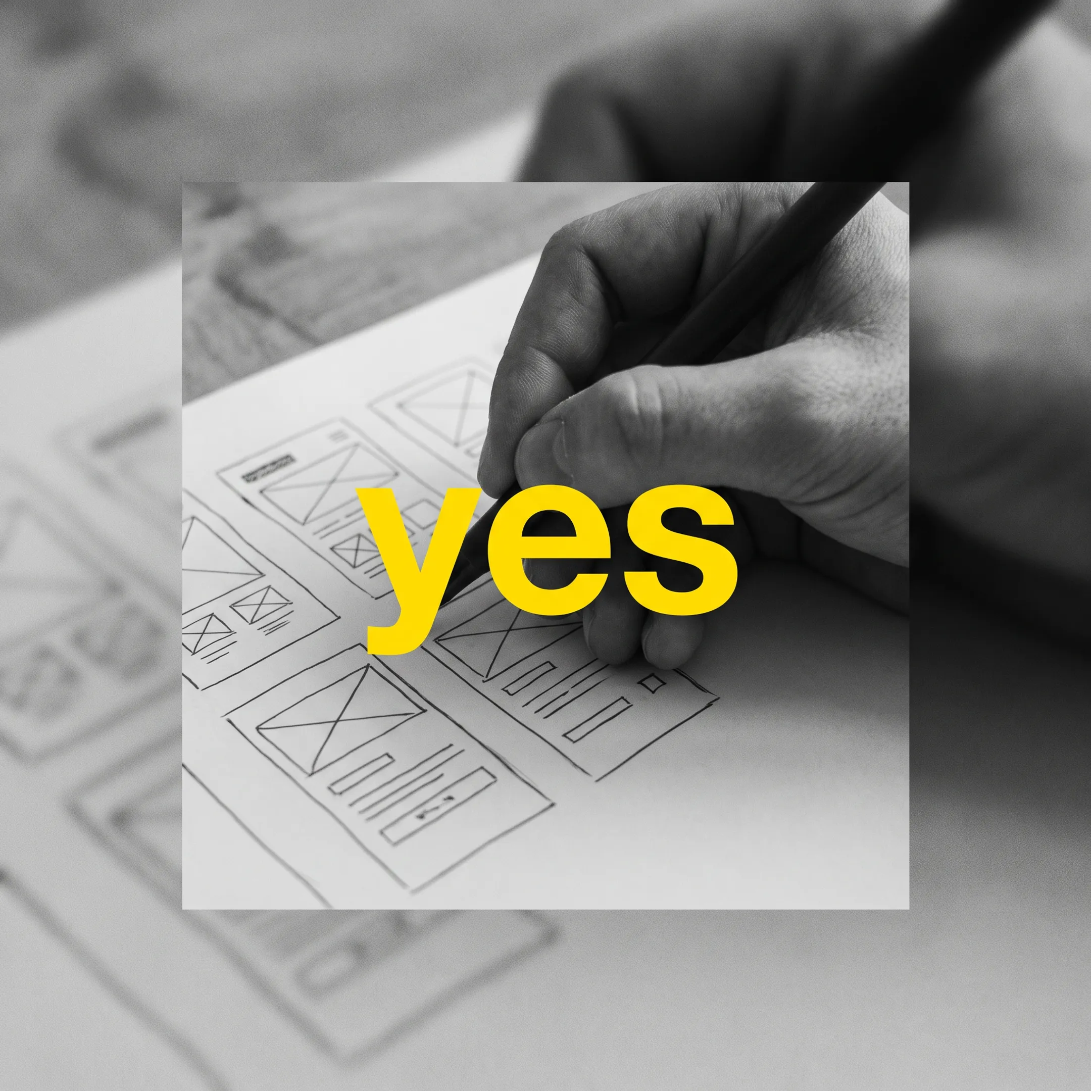 Product designers collaborating on complex software user interface wireframes