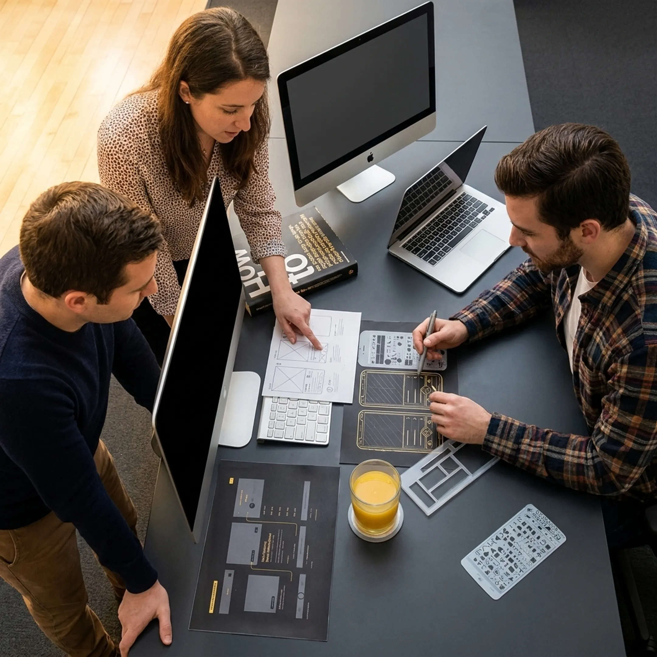 UX designers and developers planning an accessible startup website