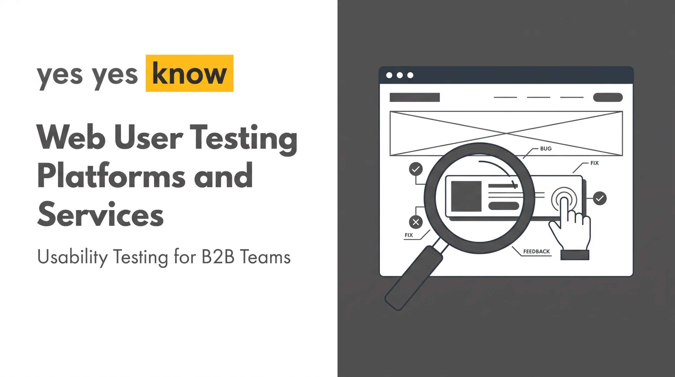 Web User Testing Platforms and Services