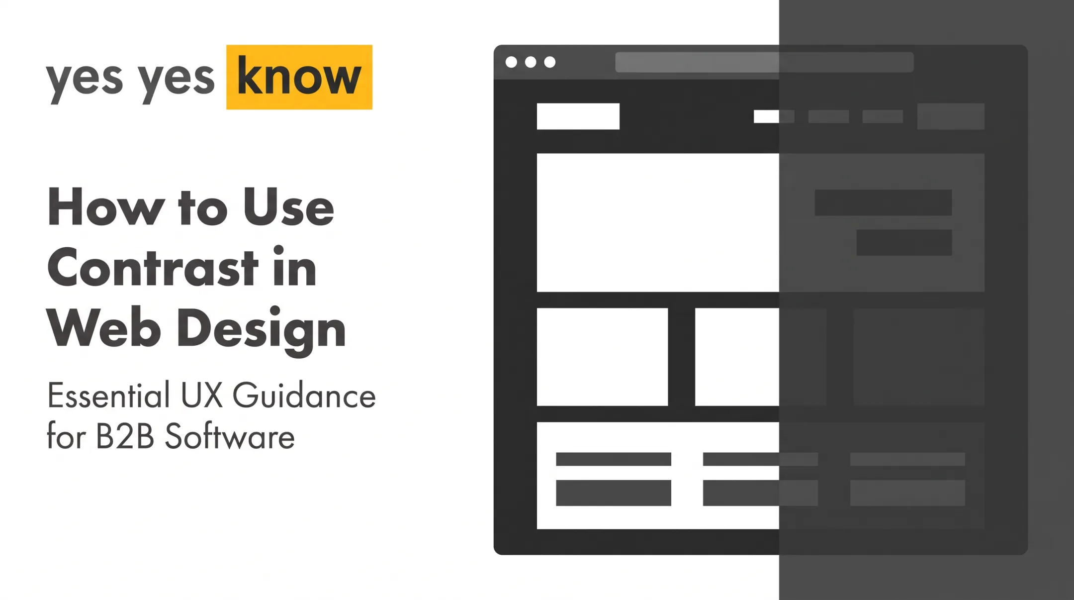How to Use Contrast in Web Design