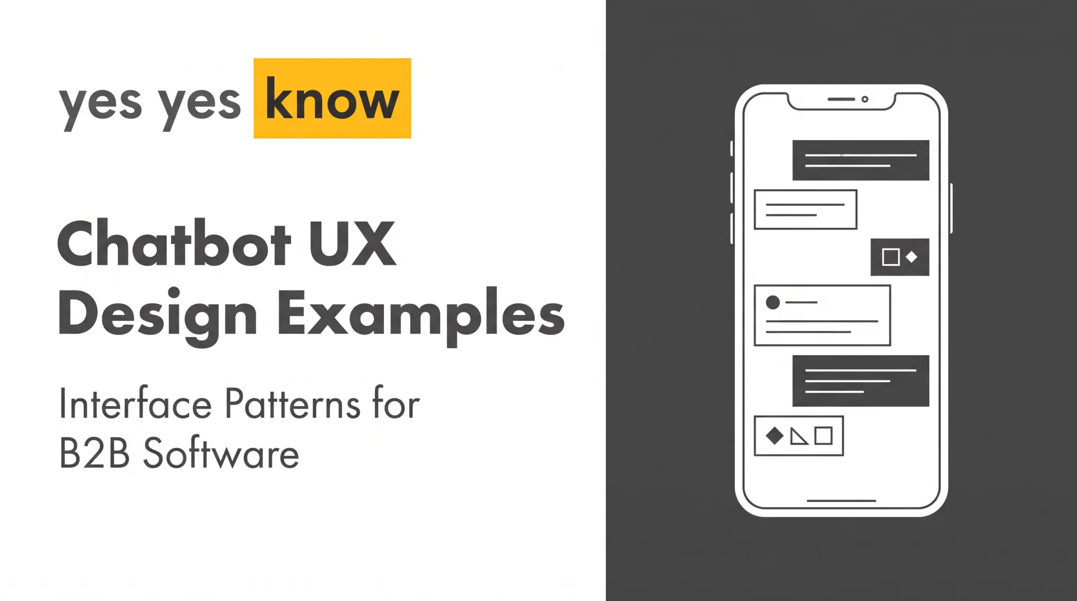Chatbot UX Design Examples