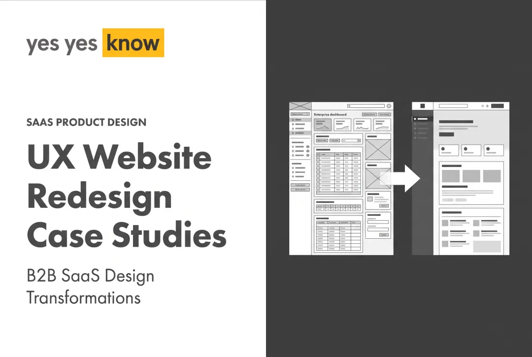 UX Website Redesign Case Studies