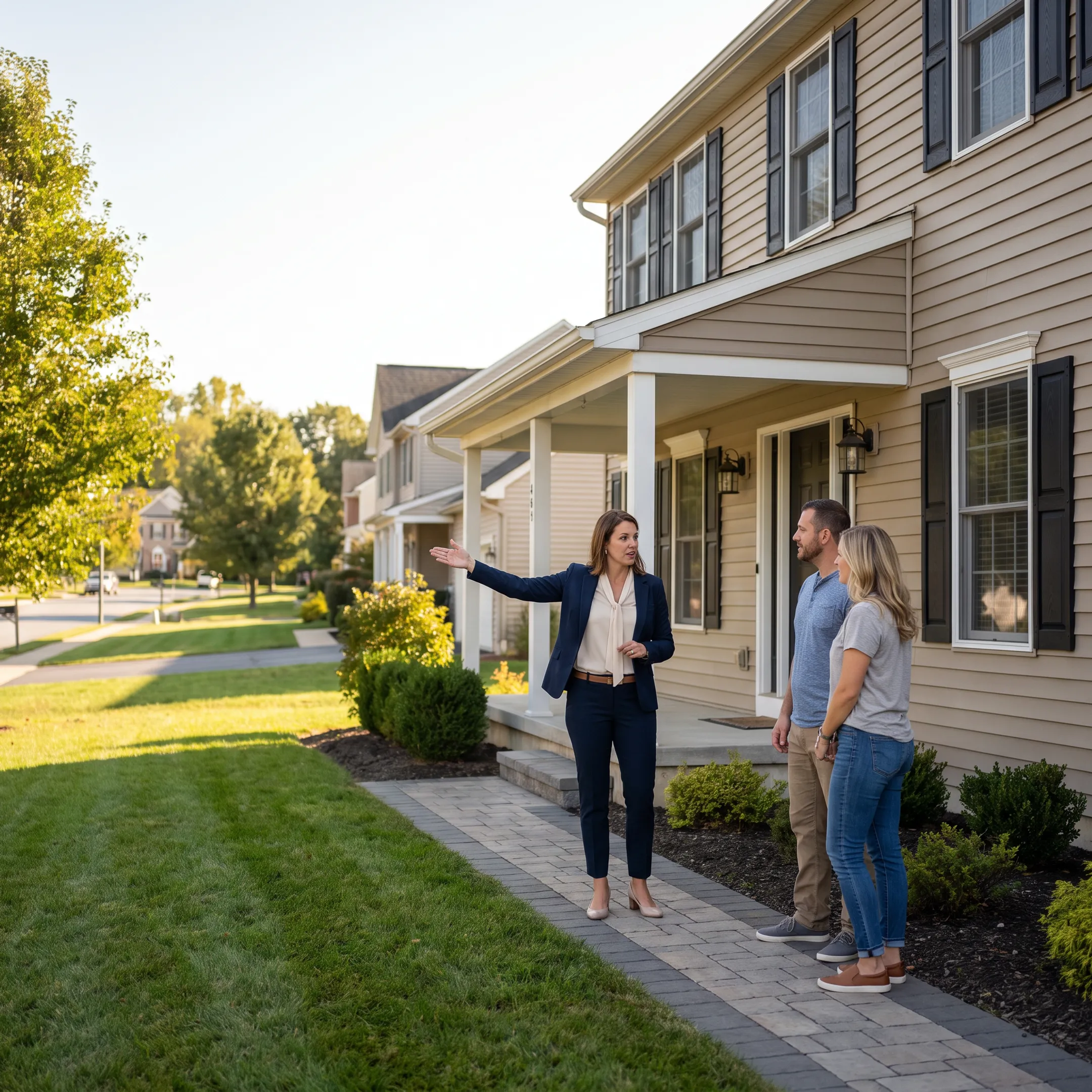 York Haven home and neighborhood representing local residential real estate