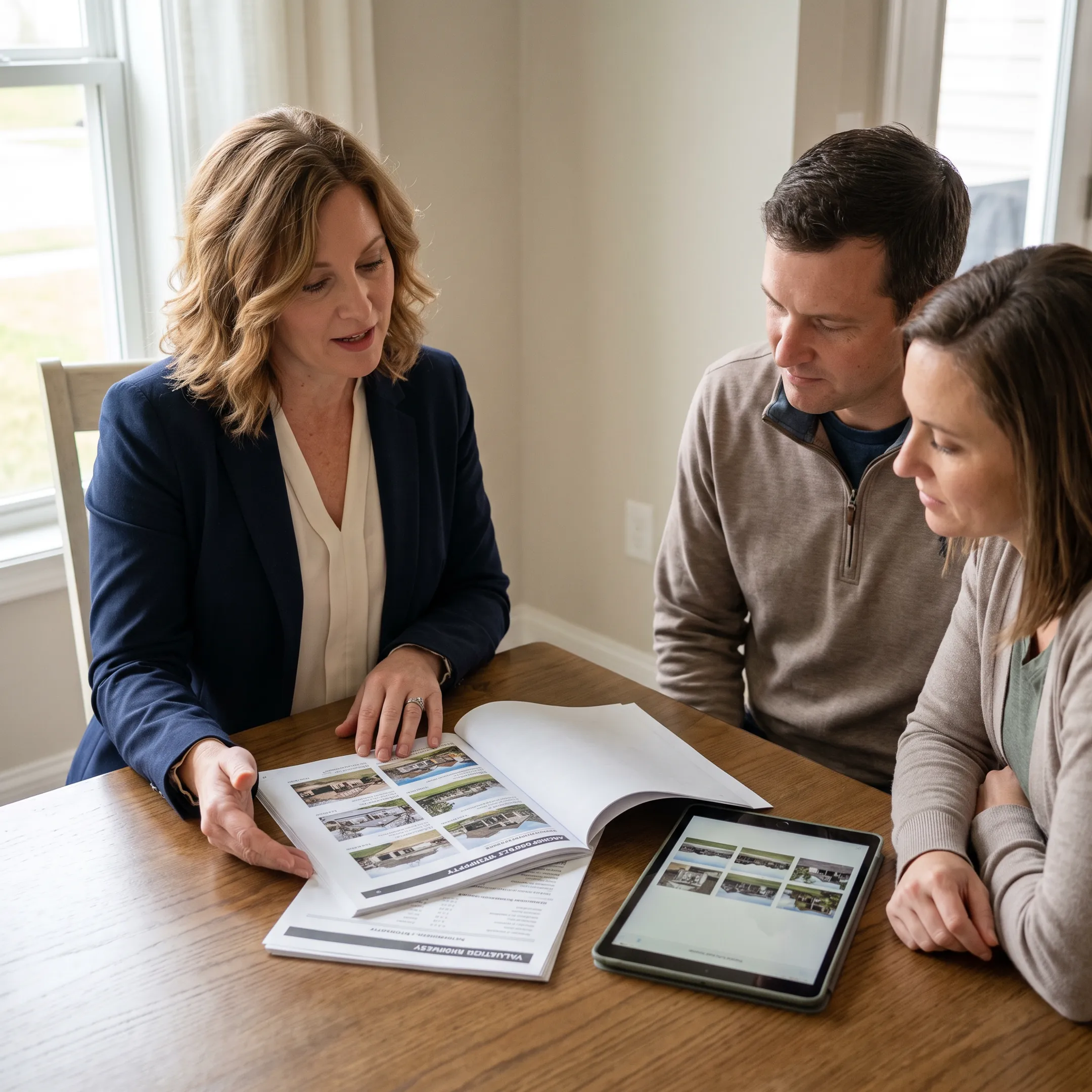 York Pennsylvania real estate agent presenting a home selling strategy