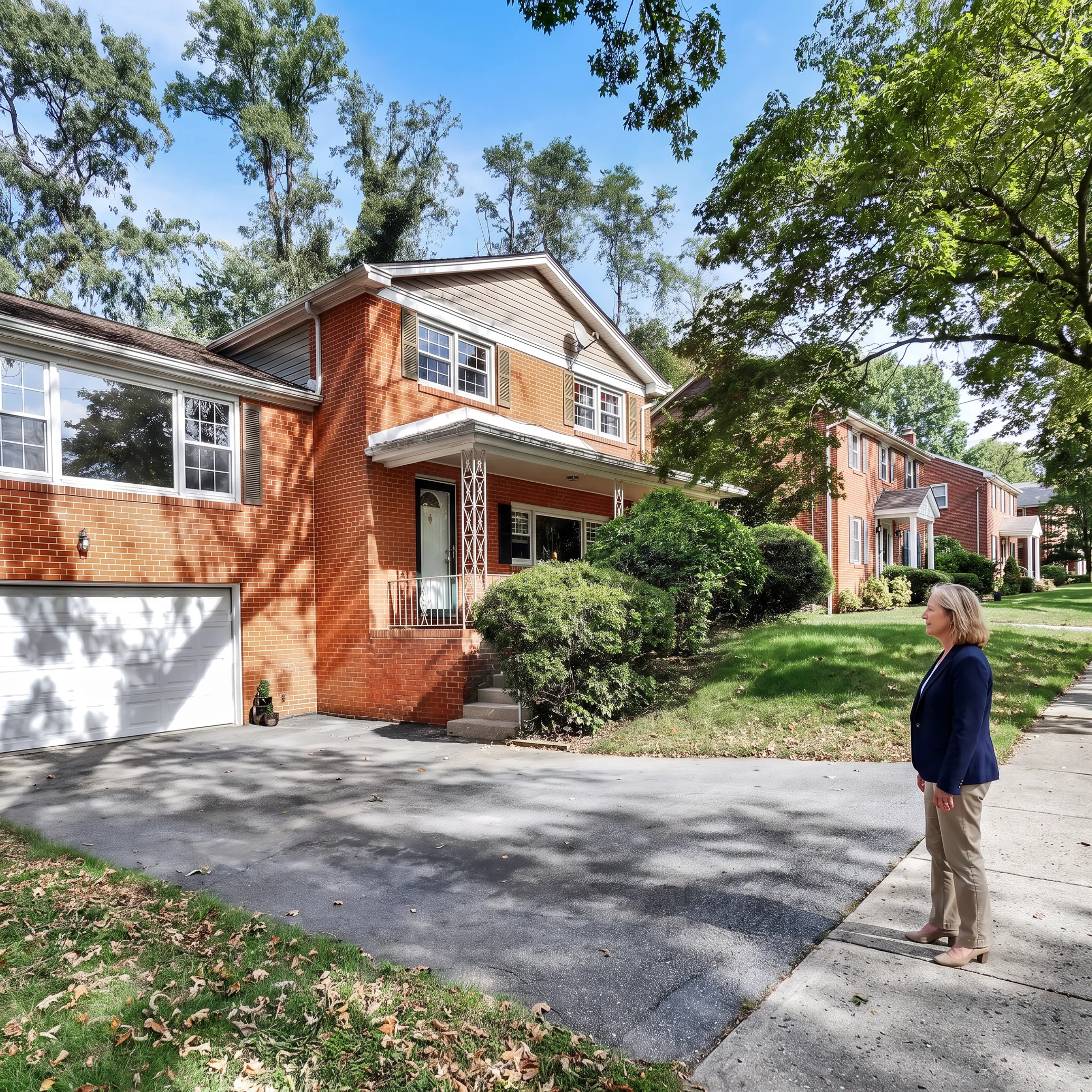 East York, PA residential home and neighborhood streetscape