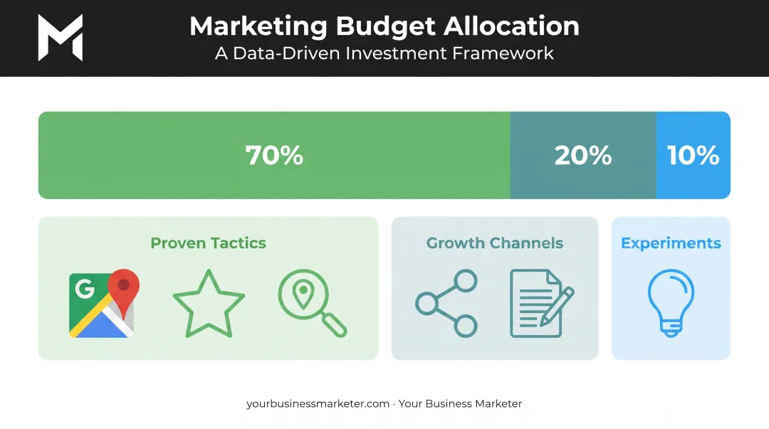 70:20:10 marketing budget allocation framework for pest control companies