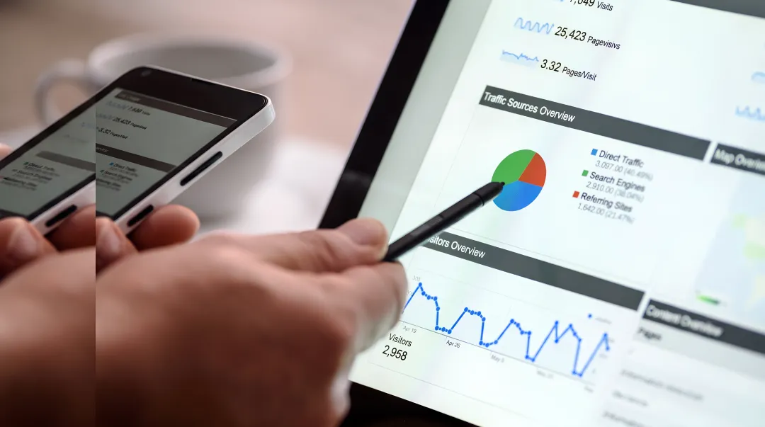 Marketing agency campaign dashboard displaying multi-industry lead generation results