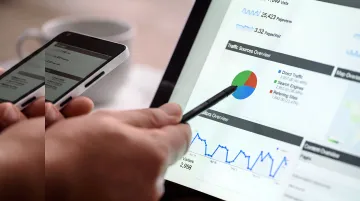 Marketing agency campaign dashboard displaying multi-industry lead generation results