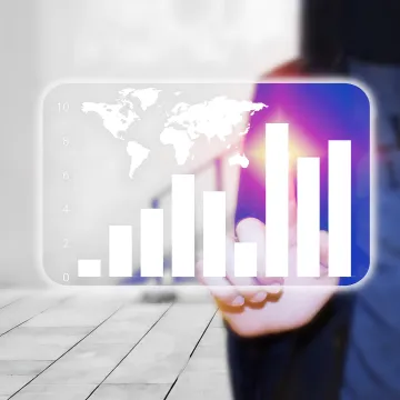 Social media specialist planning branded campaign content