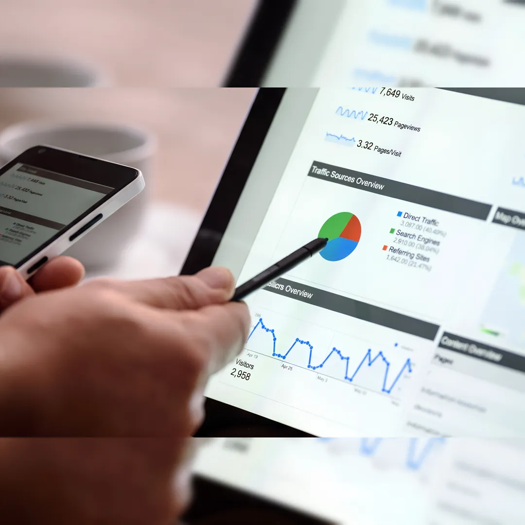 Marketer planning an SEO content strategy