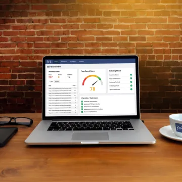 Website technical SEO analysis in progress