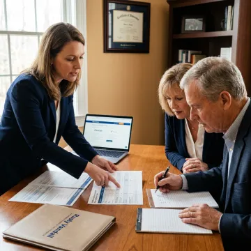 Insurance plan comparison process