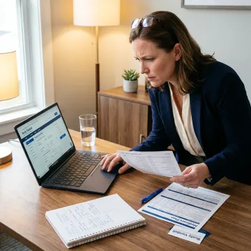 Medicare plan comparison process