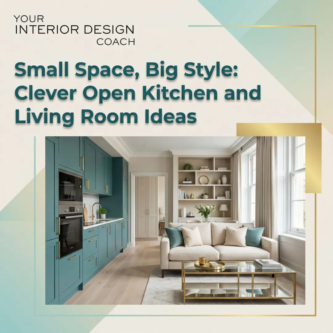 Small Space, Big Style: Clever Open Kitchen and Living Room Ideas