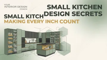 Cover image for Small Kitchen Design Secrets: Making Every Inch Count