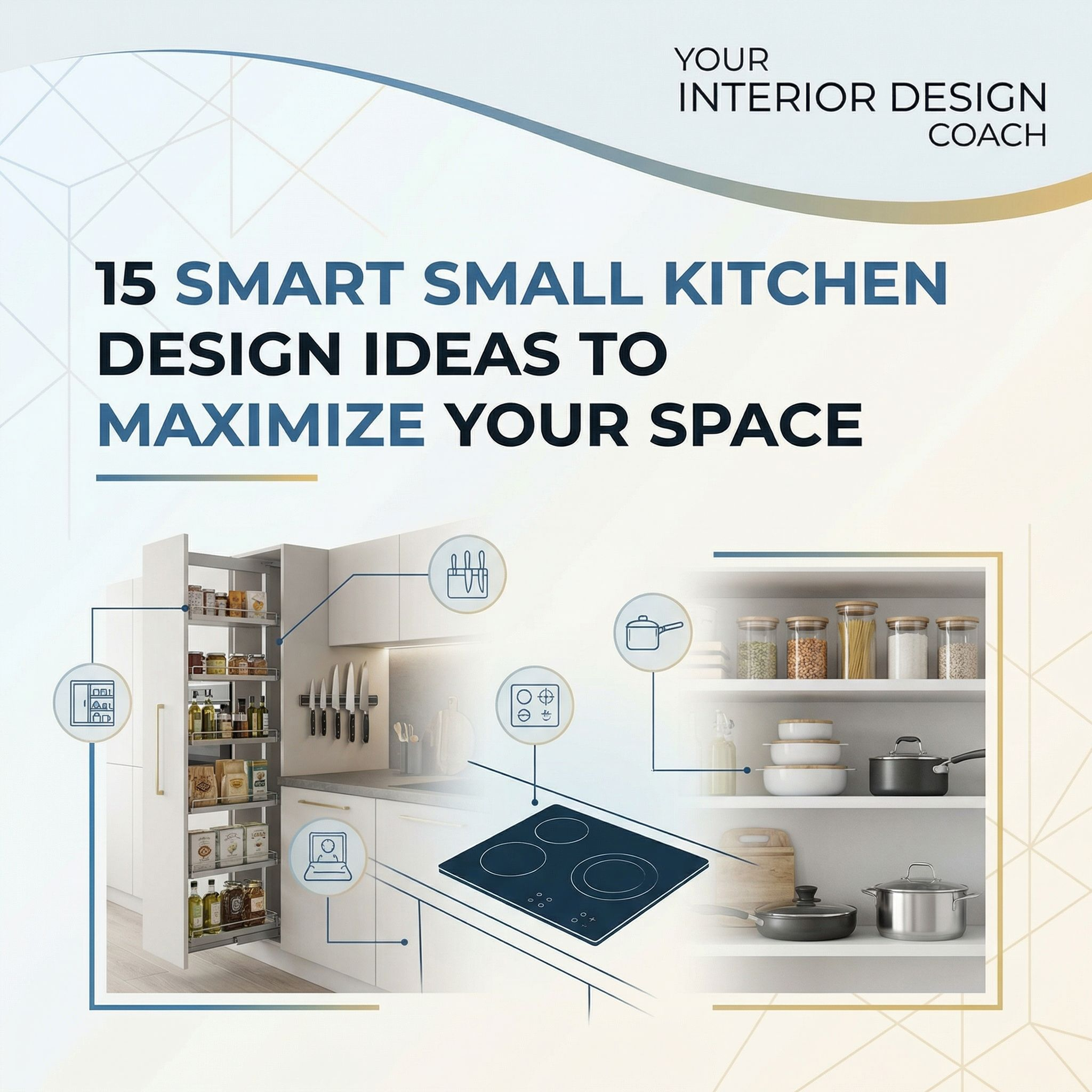 15 Smart Small Kitchen design ideas to maximize your space