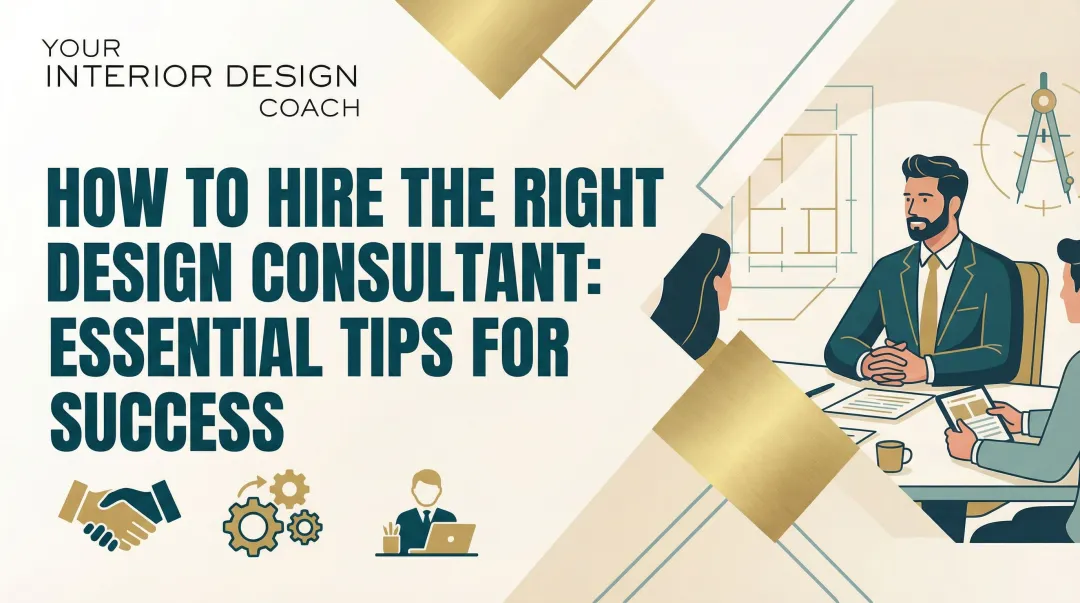 Cover image for How to Hire the Right Design Consultant: Essential Tips for Success