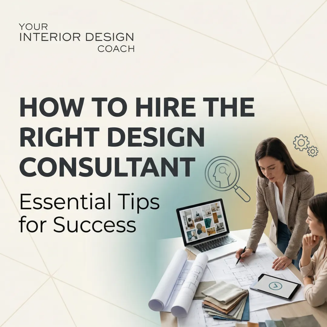 How to Hire the Right Design Consultant: Essential Tips for Success