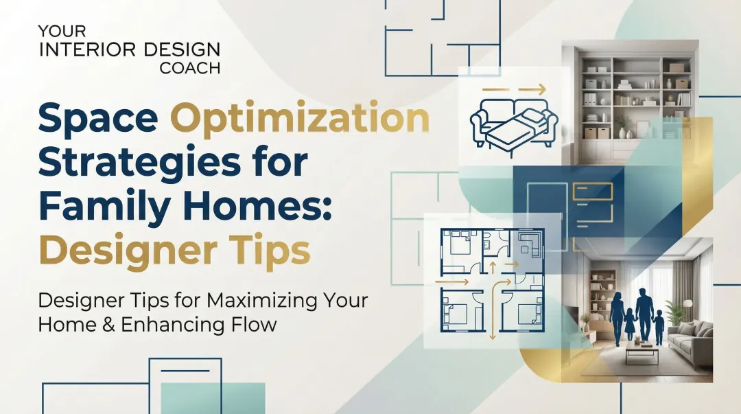 Cover image for Space Optimization Strategies for Family Homes: Designer Tips