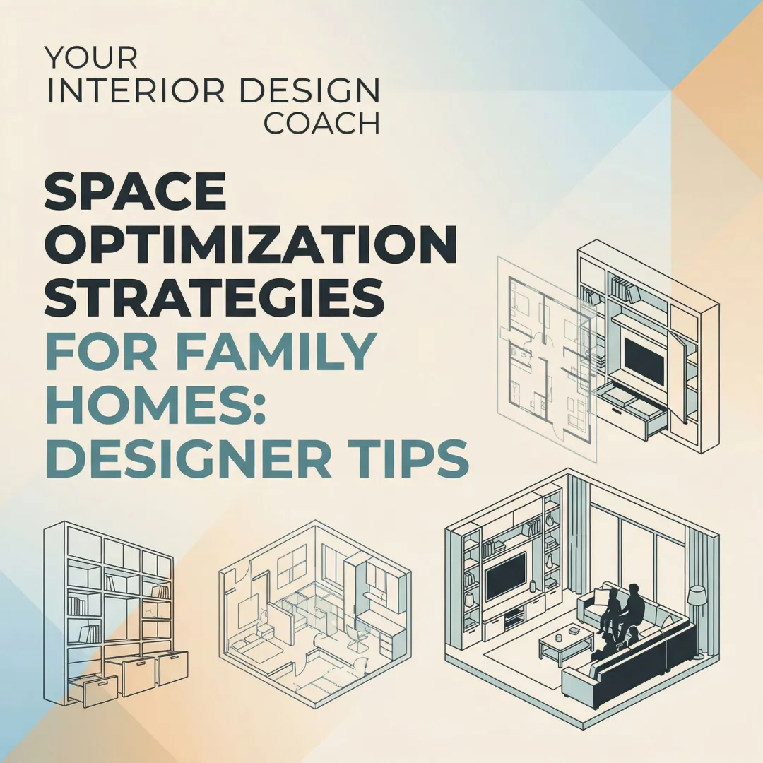 Space Optimization Strategies for Family Homes: Designer Tips