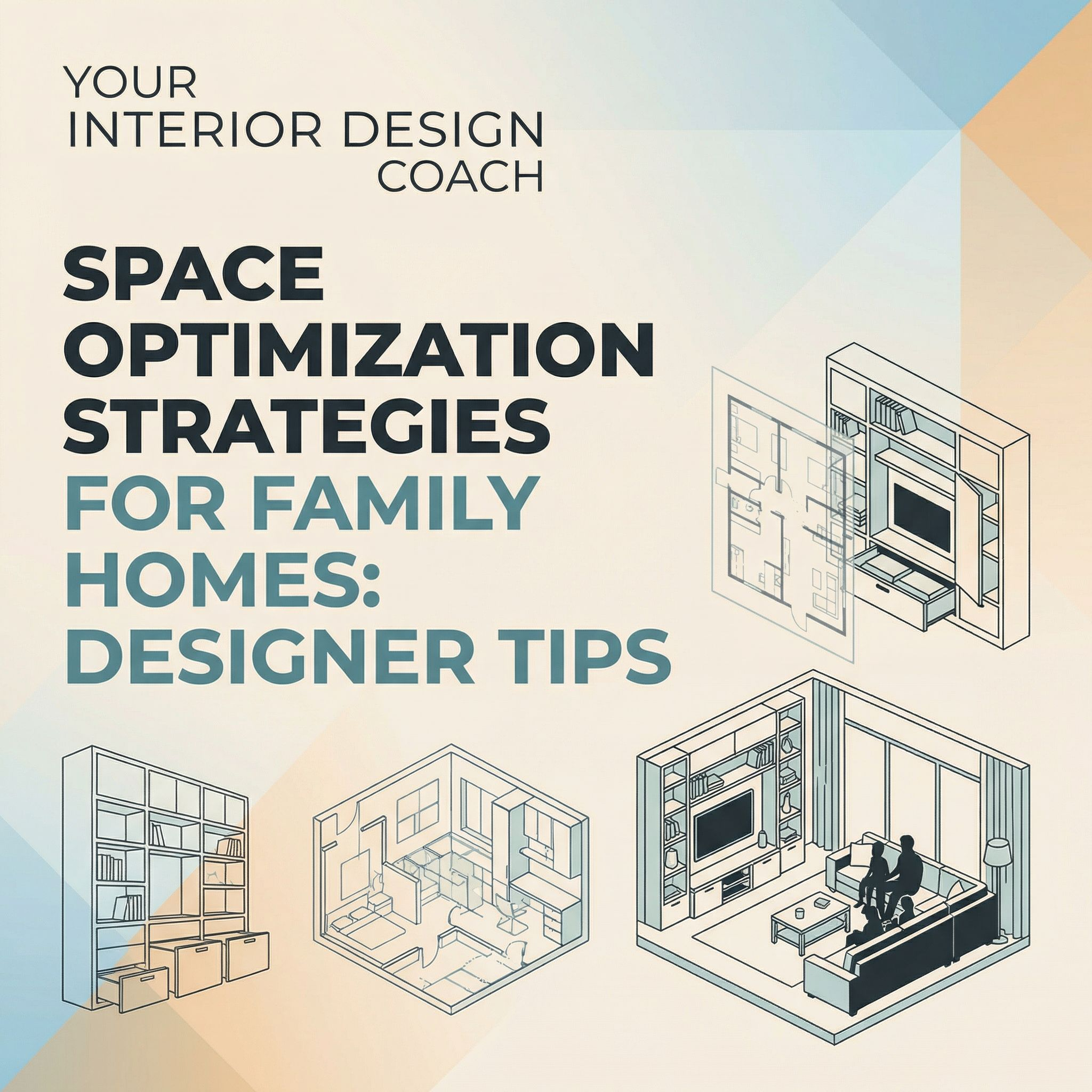 Space Optimization Strategies for Family Homes: Designer Tips