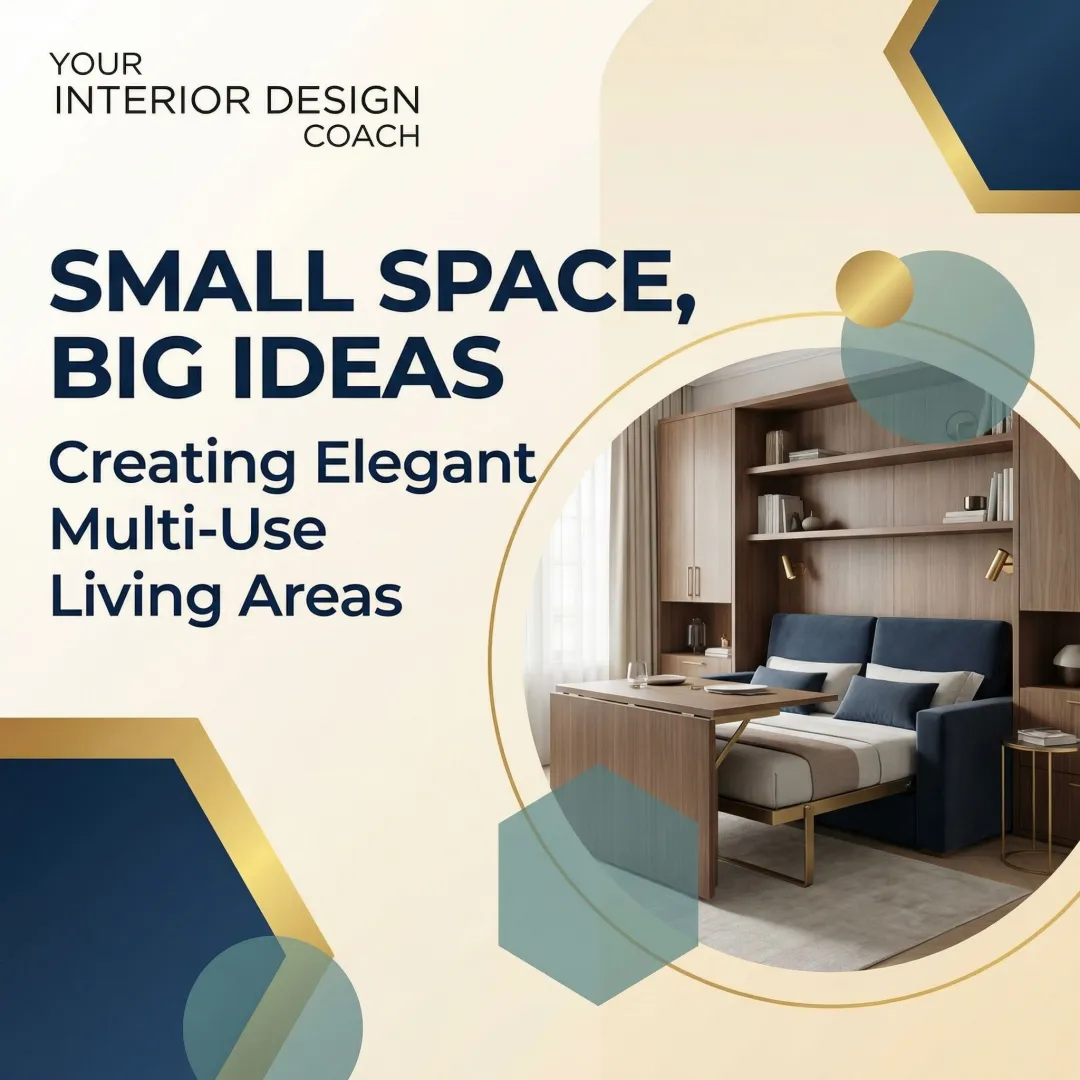 Small Space, Big Ideas: Creating Elegant Multi-Use Living Areas