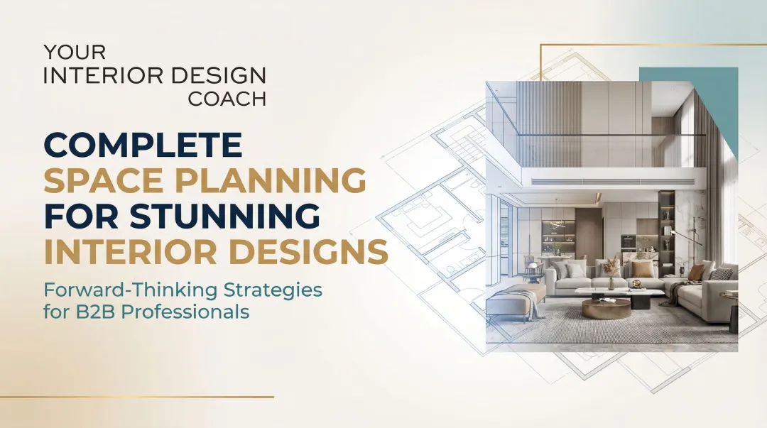 Cover image for Complete Space Planning for Stunning Interior Designs
