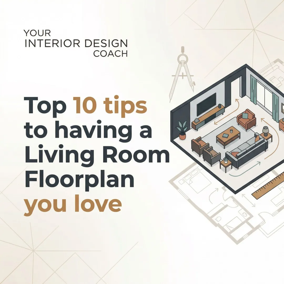 Top 10 tips to having a Living Room Floorplan you love