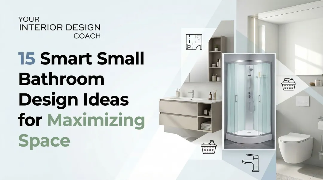 Cover image for 15 Smart Small Bathroom Design Ideas for Maximizing Space