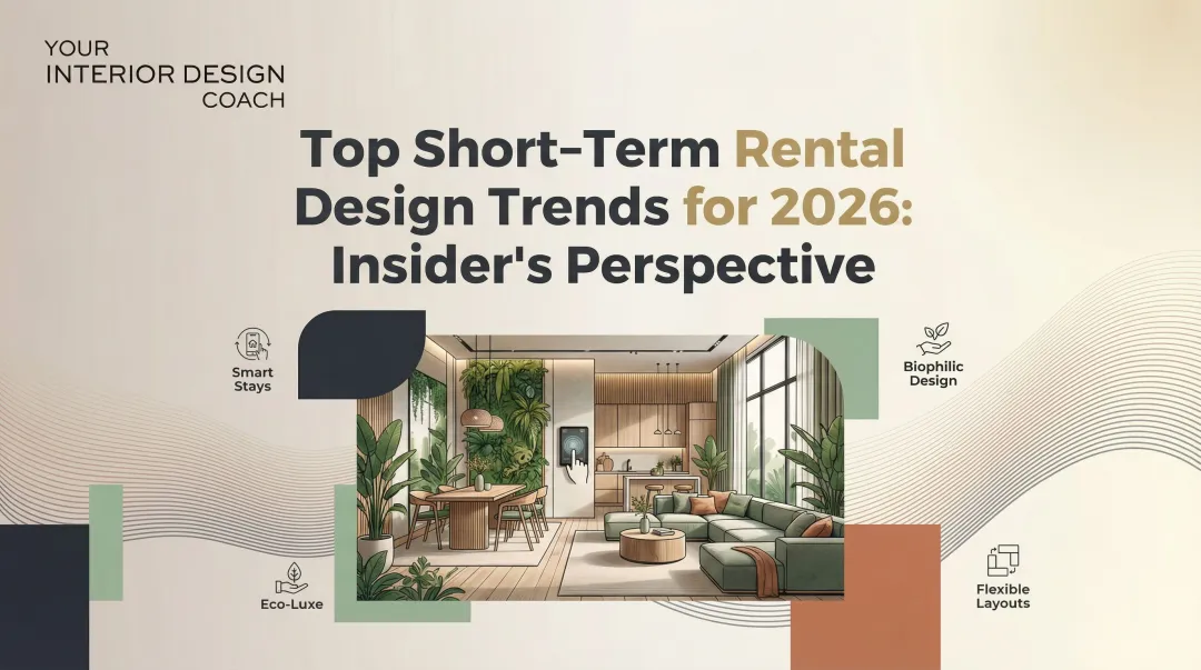 Cover image for Top Short-Term Rental Design Trends for 2026: Insider's Perspective