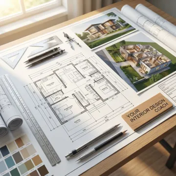 Professional architectural floor plan drafting with 2D and 3D layouts