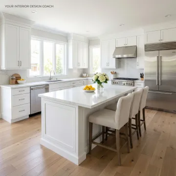 Modern kitchen remodel with open layout and custom cabinetry in Sunnyvale, CA