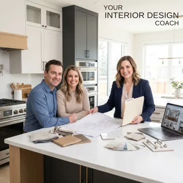 Kitchen remodel planning meeting in a Summerlin home