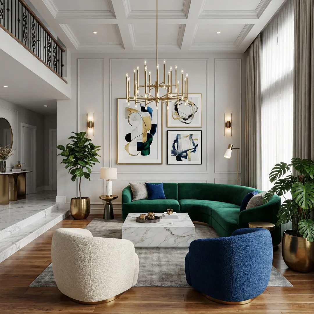 Residential Interior Design Services for Upscale Townhouses