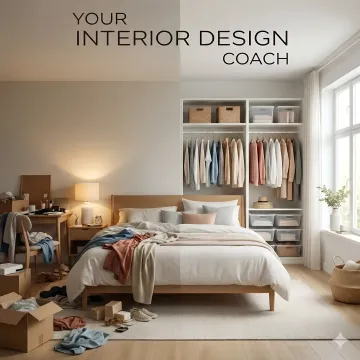 Organized Las Vegas home interior with custom storage solutions and clutter-free living space