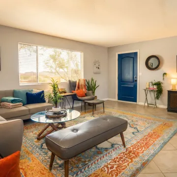 Beautifully designed vacation home interior optimized for Airbnb and Vrbo guests