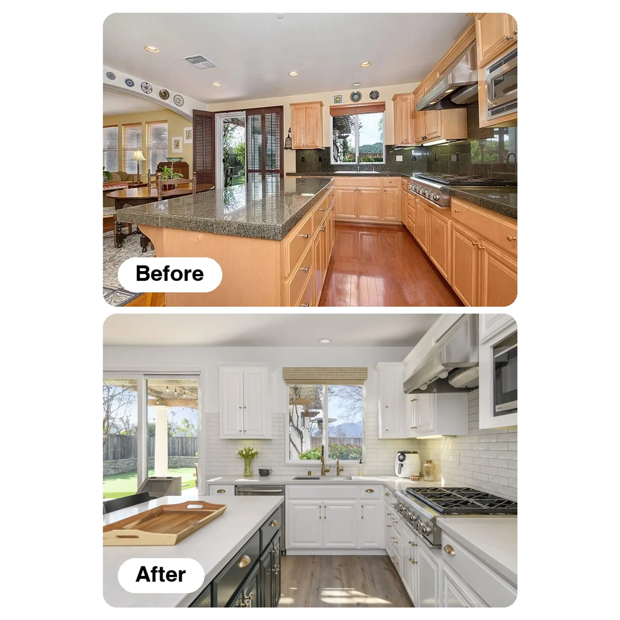 Modern kitchen interior with custom cabinetry and designer finishes during renovation consultation