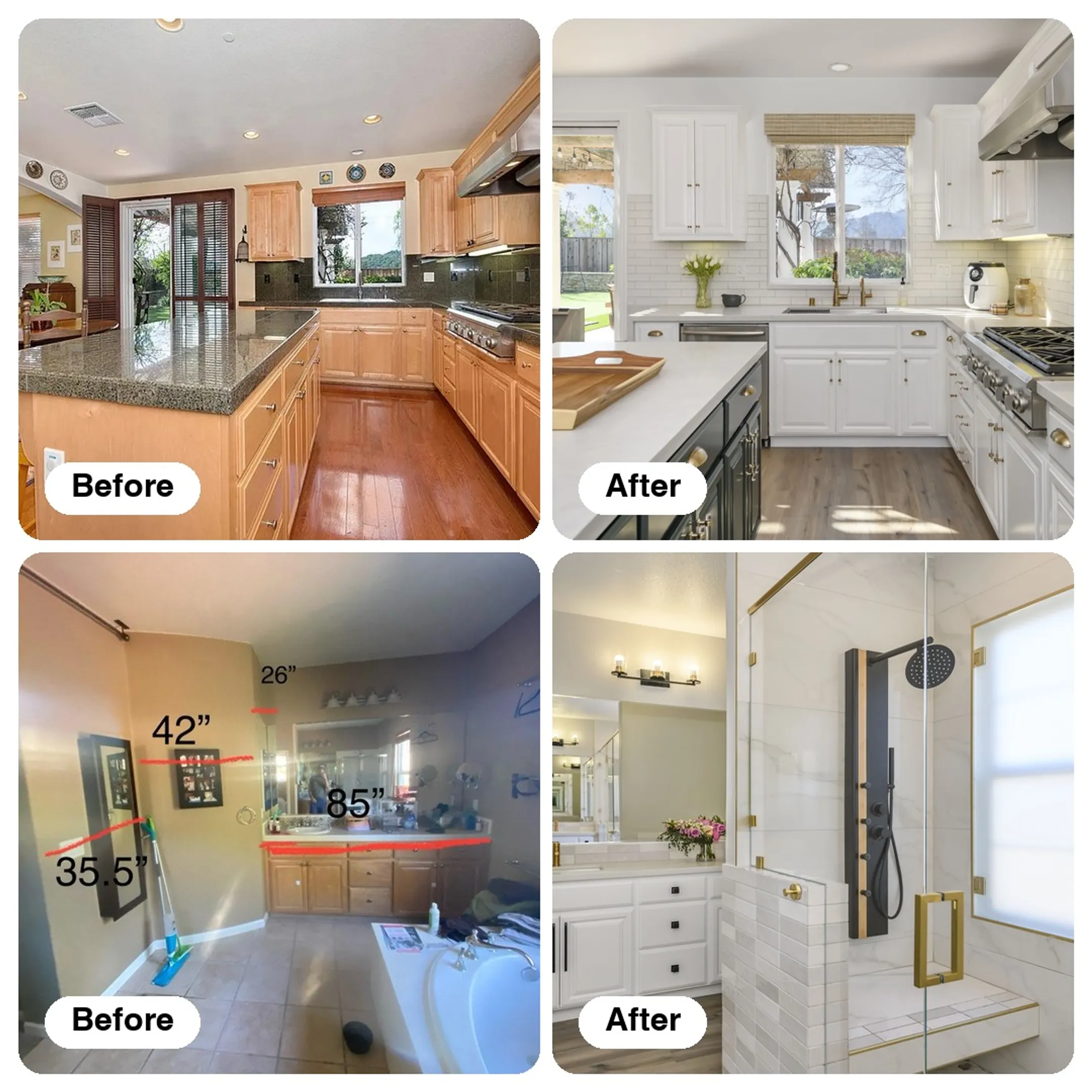 Owner's Representative for Bathroom and Kitchen Remodels in Las Vegas