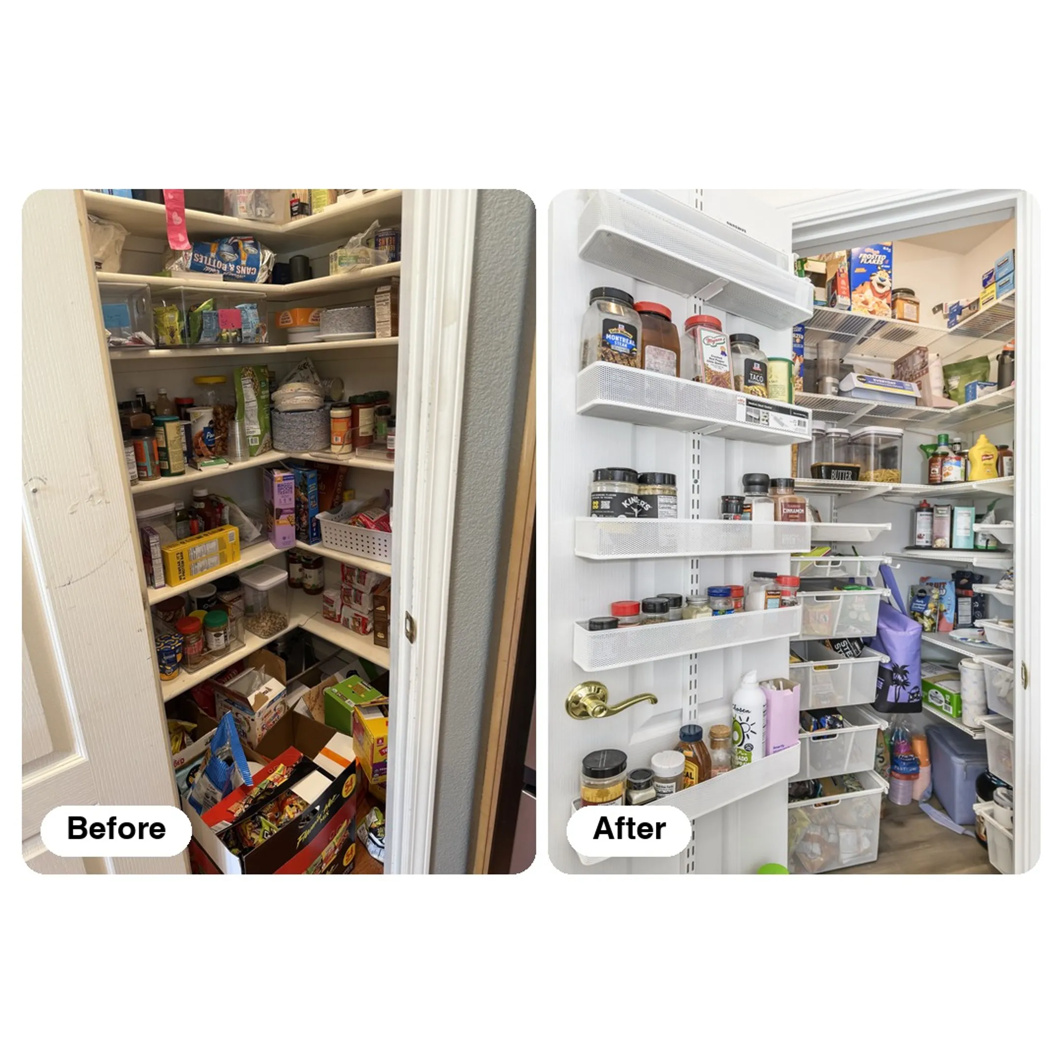 Organized Las Vegas home interior with custom storage solutions and clutter-free living space